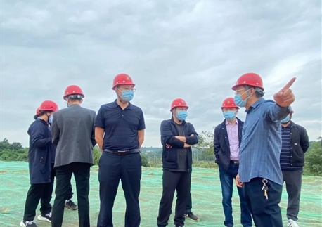 【150天大会战】​李波一行到大陆颐府项目、天府生物医疗城项目督导检查